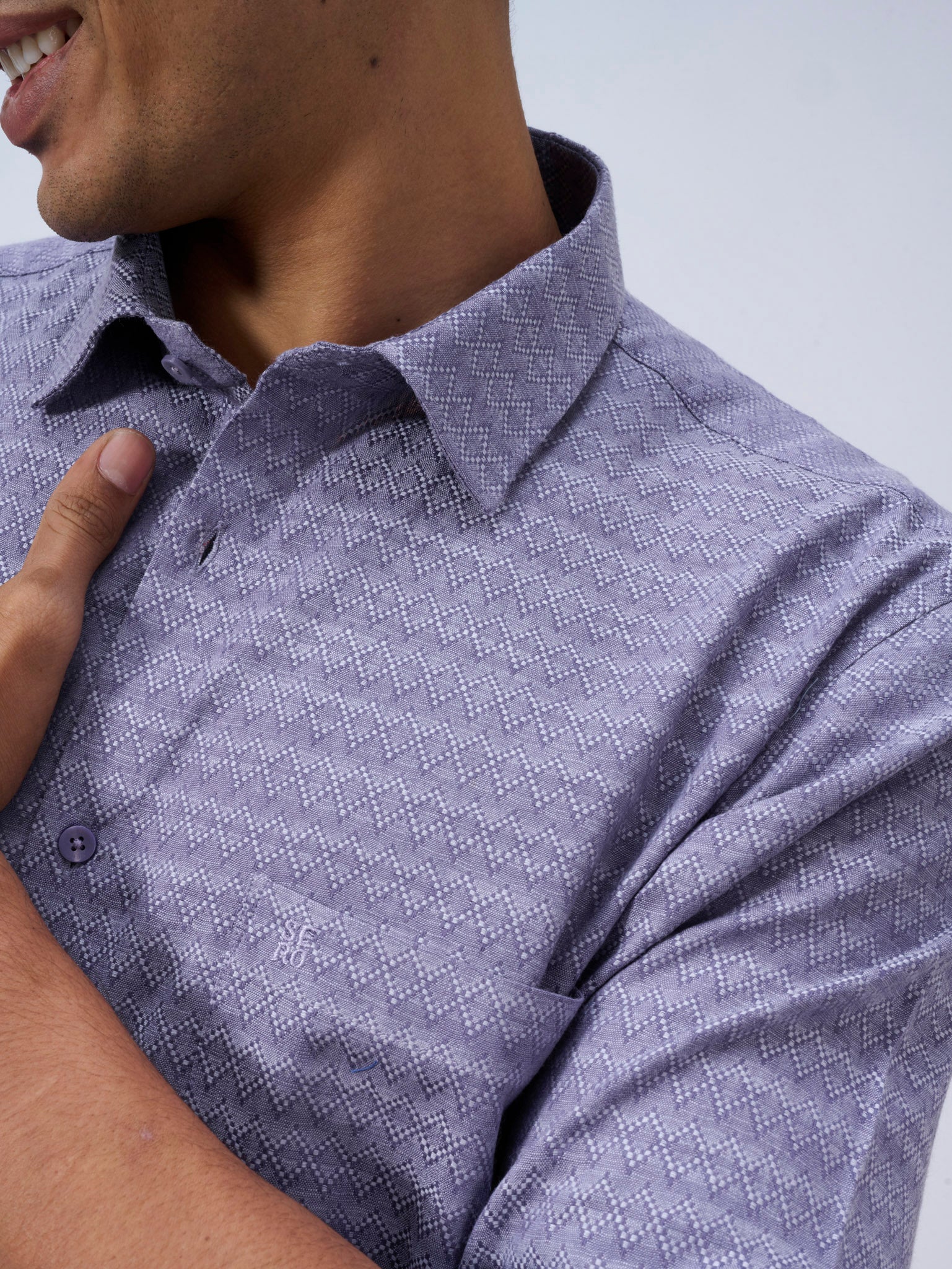 Violet Haze Dobby Shirt