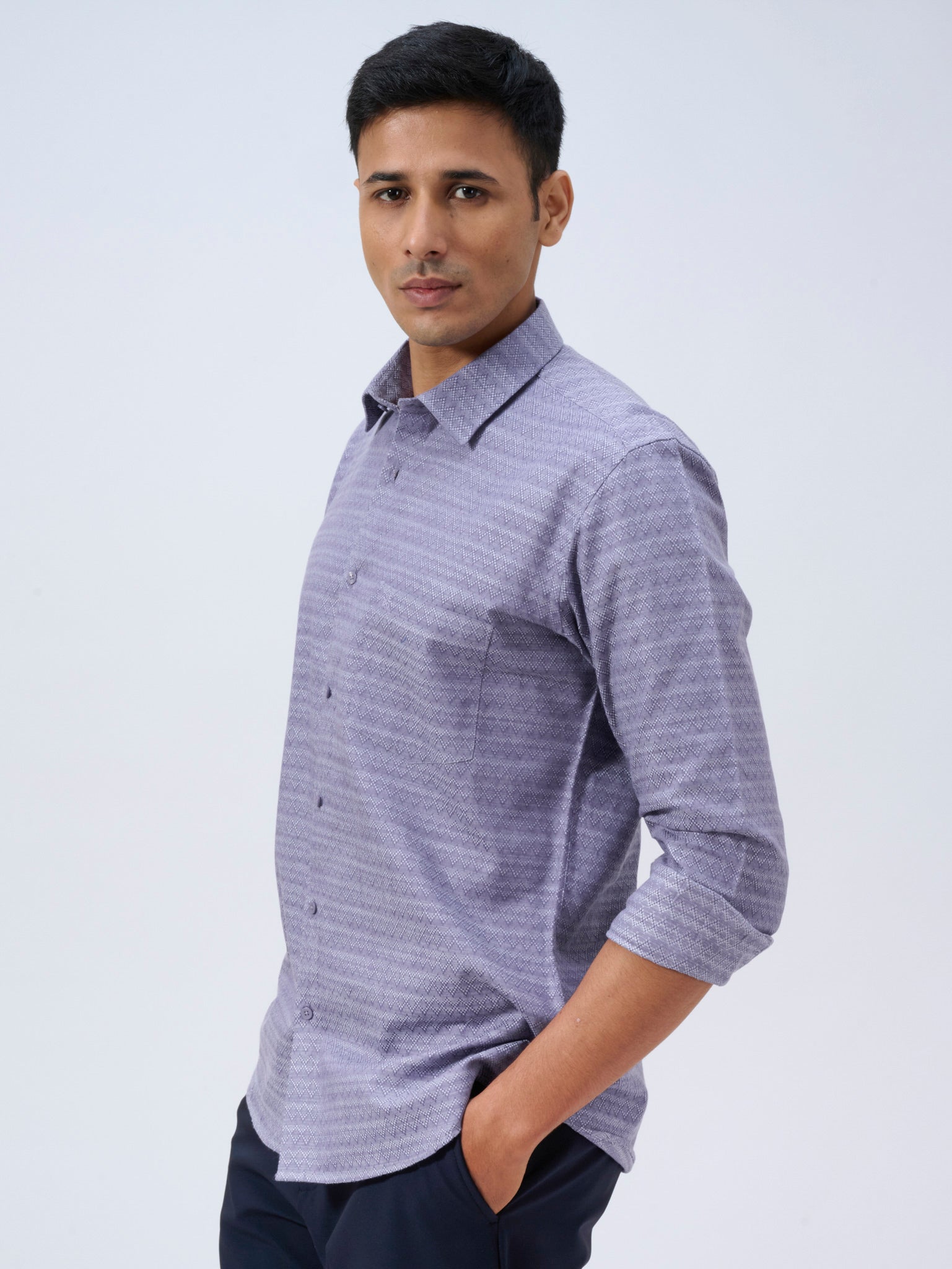 Violet Haze Dobby Shirt