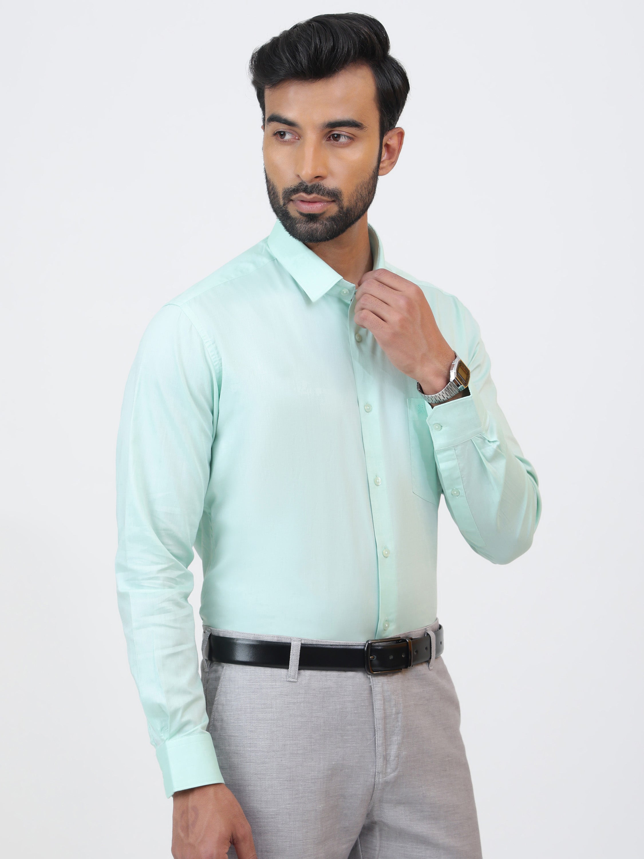 Oil Green Shirt