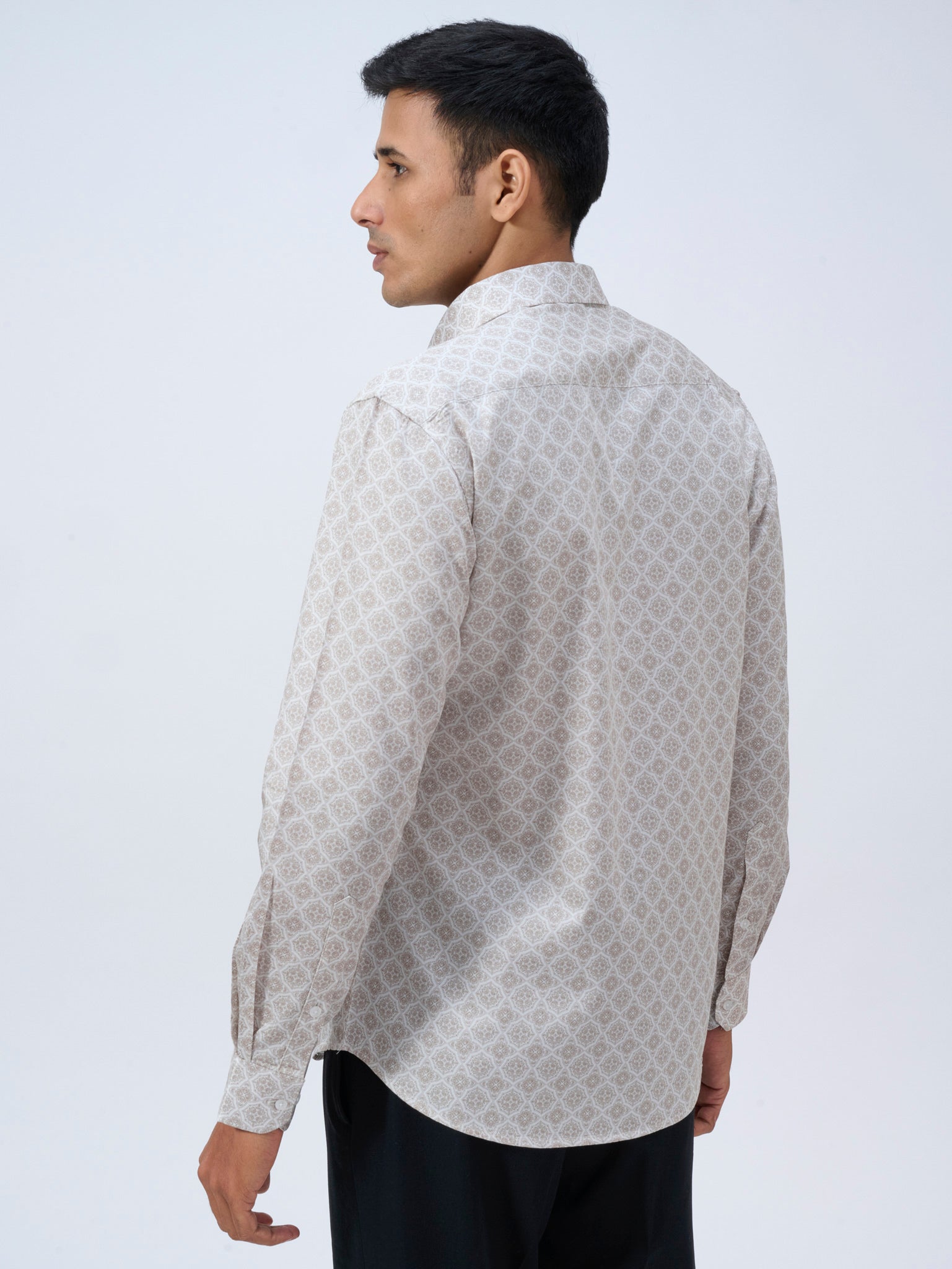 Desert Fawn Mosaic Print Shirt
