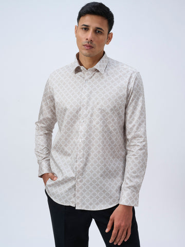 Desert Fawn Mosaic Print Shirt