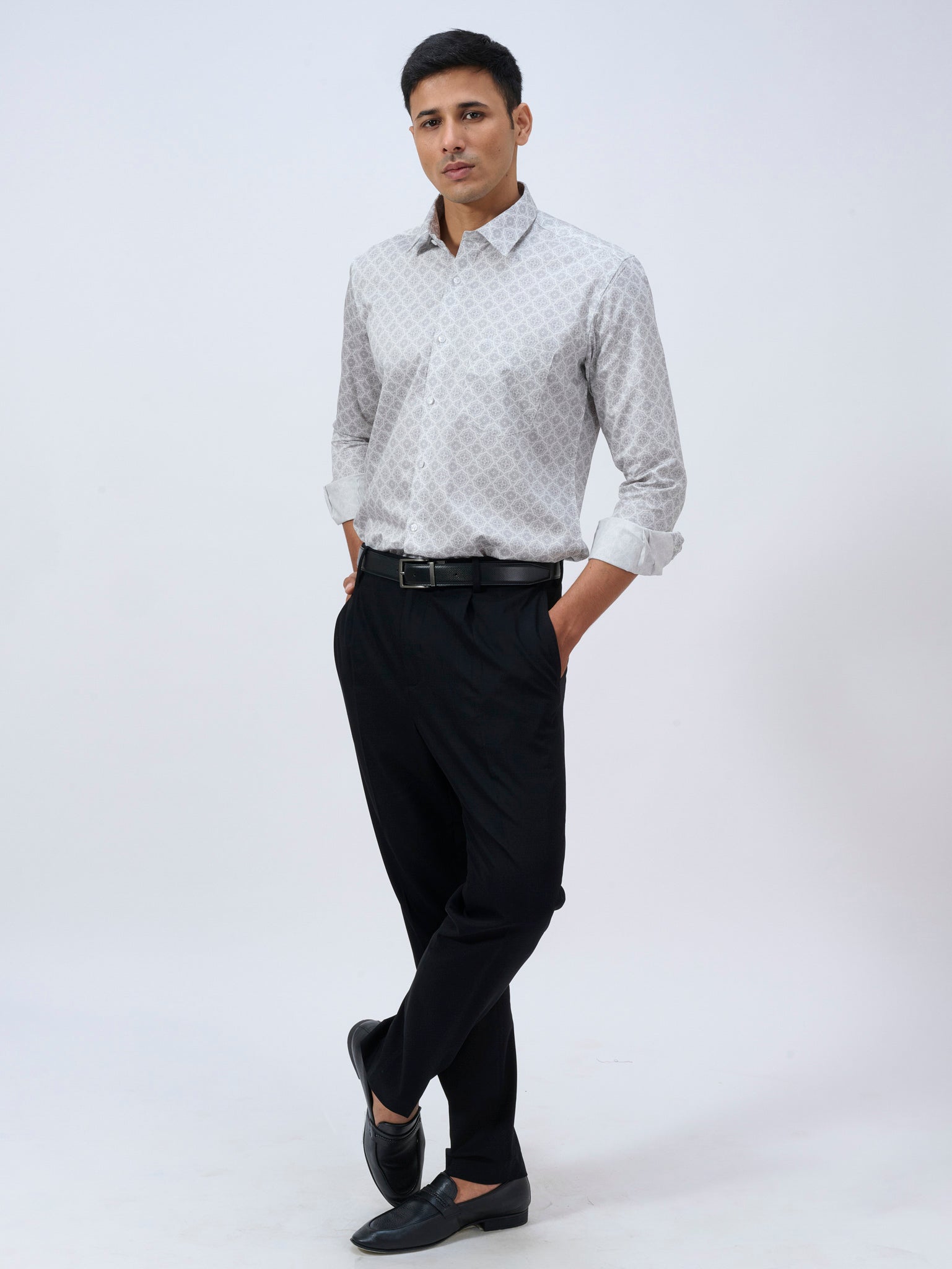 Pearl River Mosaic Print Shirt