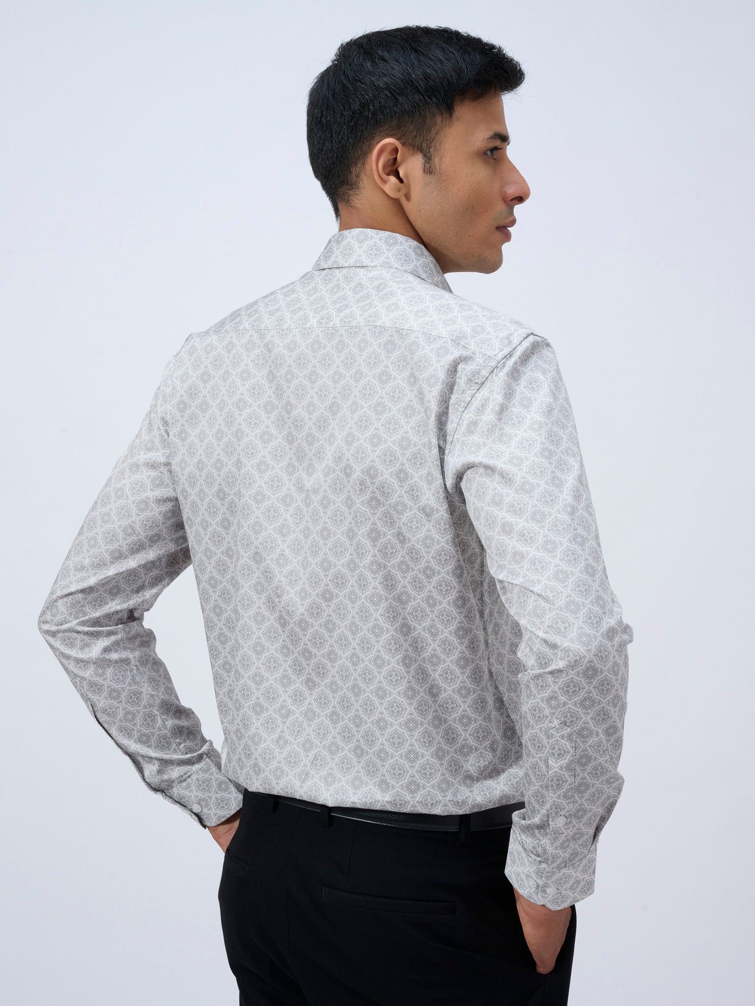 Pearl River Mosaic Print Shirt