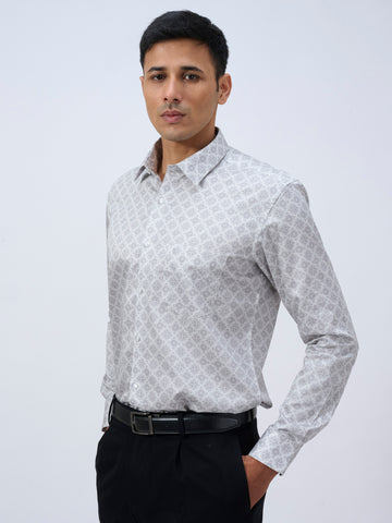 Pearl River Mosaic Print Shirt