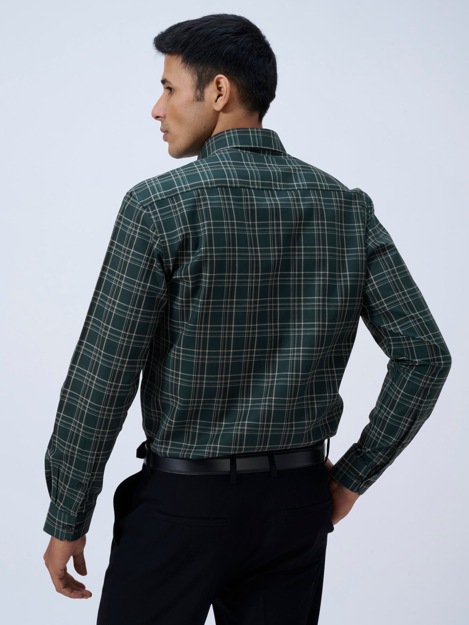 Deep Forest Tartan Shirt
