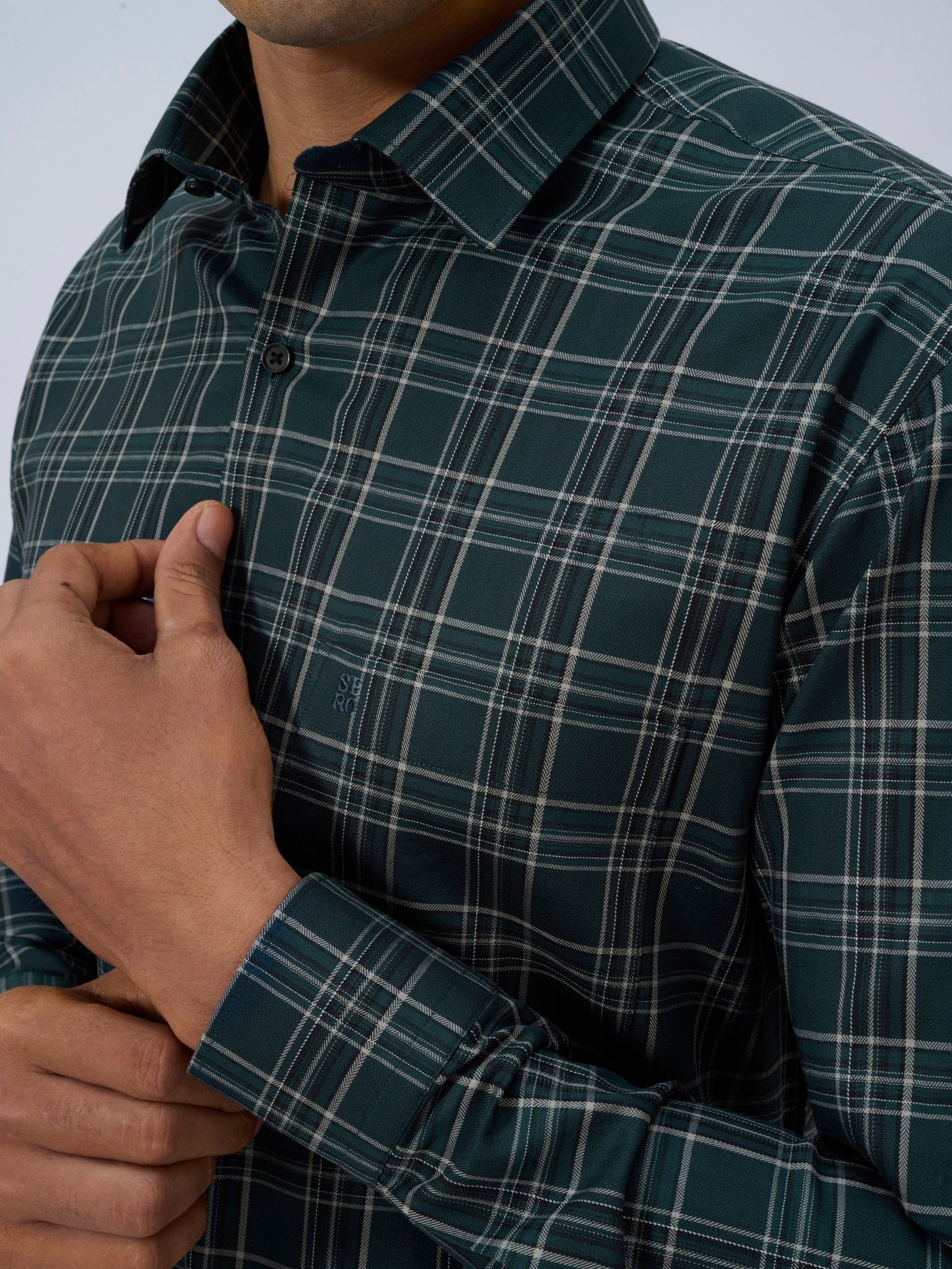 Deep Forest Tartan Shirt