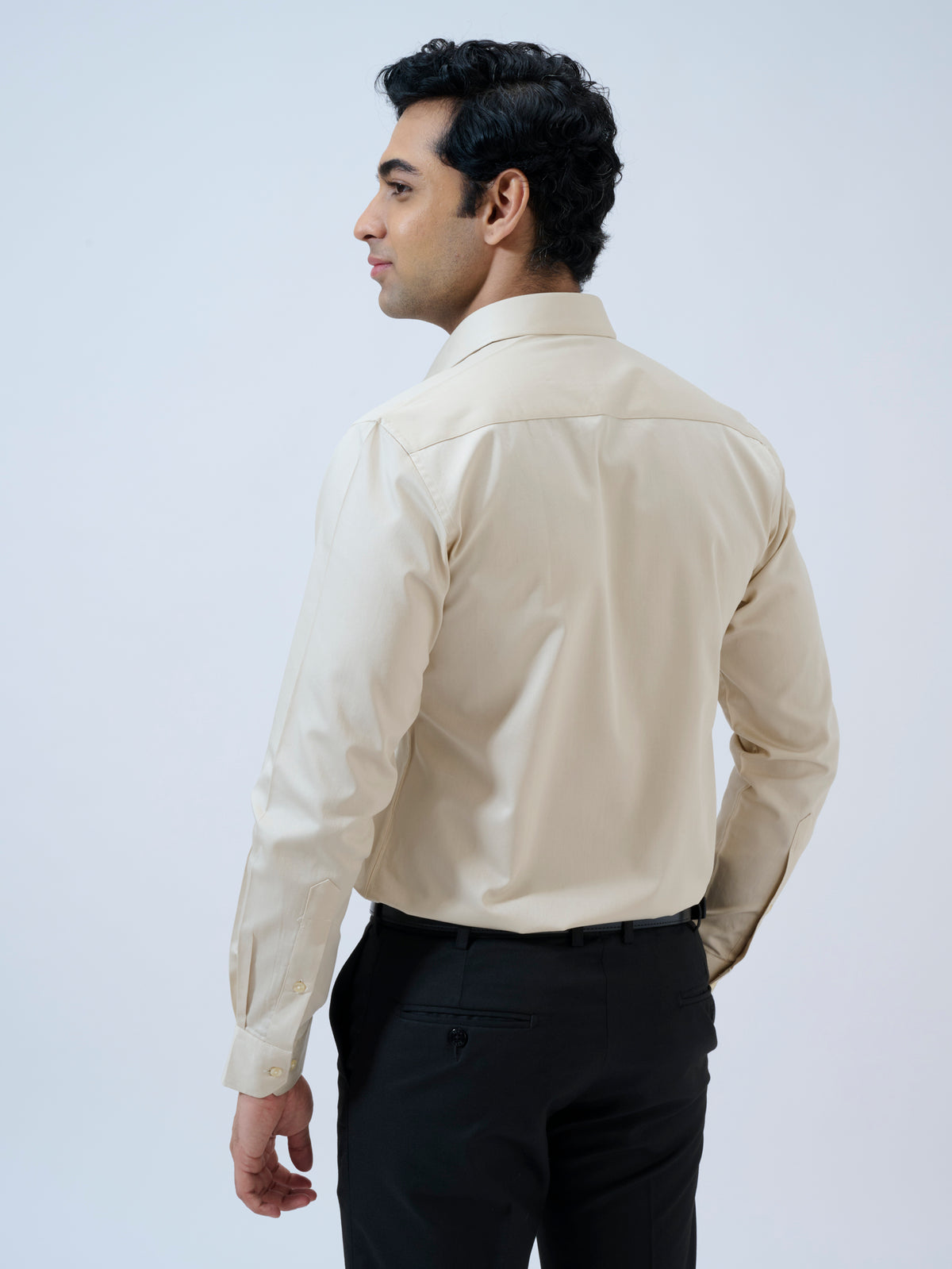 Bleached Sand Solid Shirt