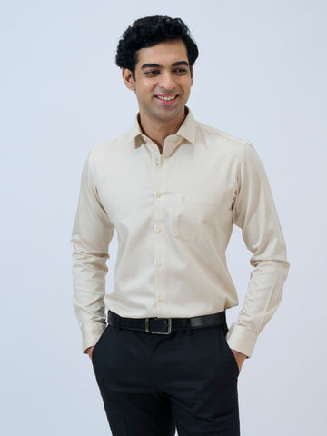 Bleached Sand Solid Shirt