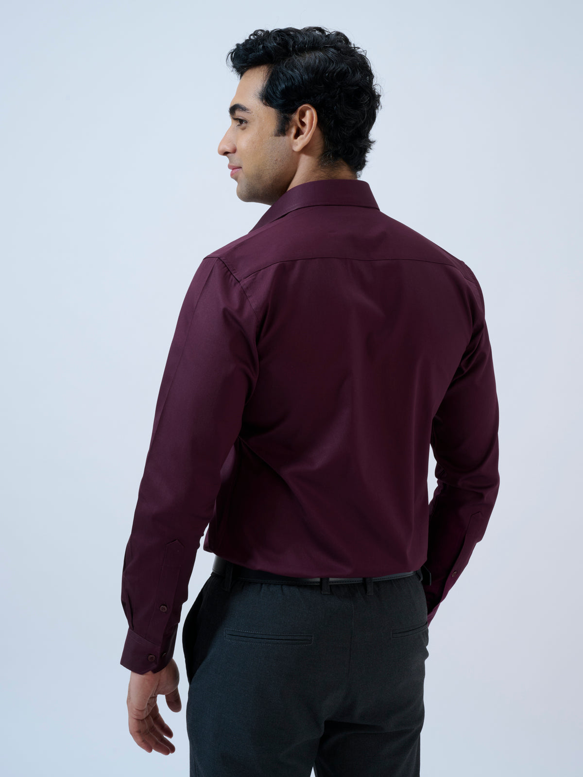 Vintage Wine Solid Shirt