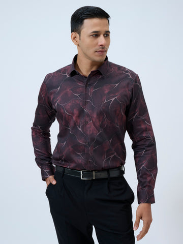 Bulgarian Rose Abstract Shirt