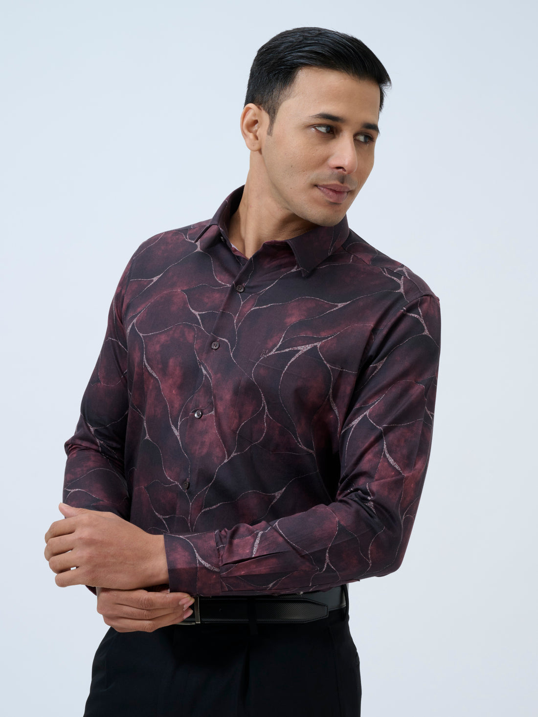 Bulgarian Rose Abstract Shirt