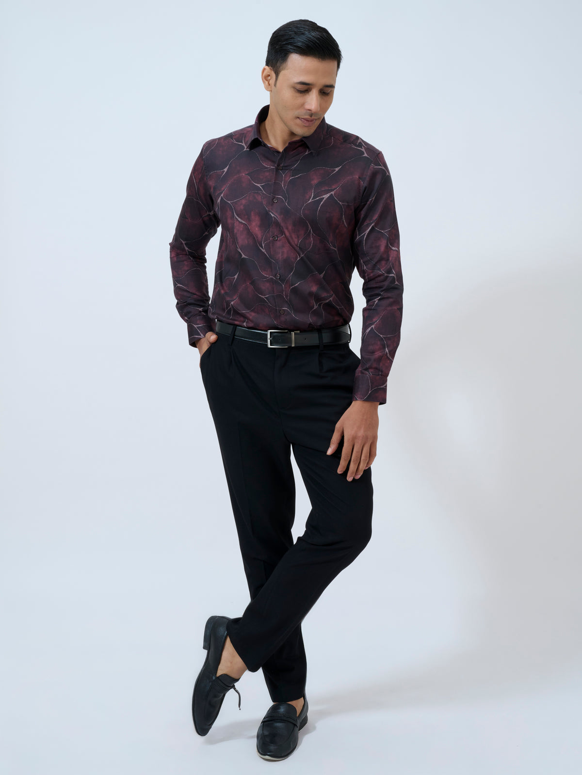 Bulgarian Rose Abstract Shirt