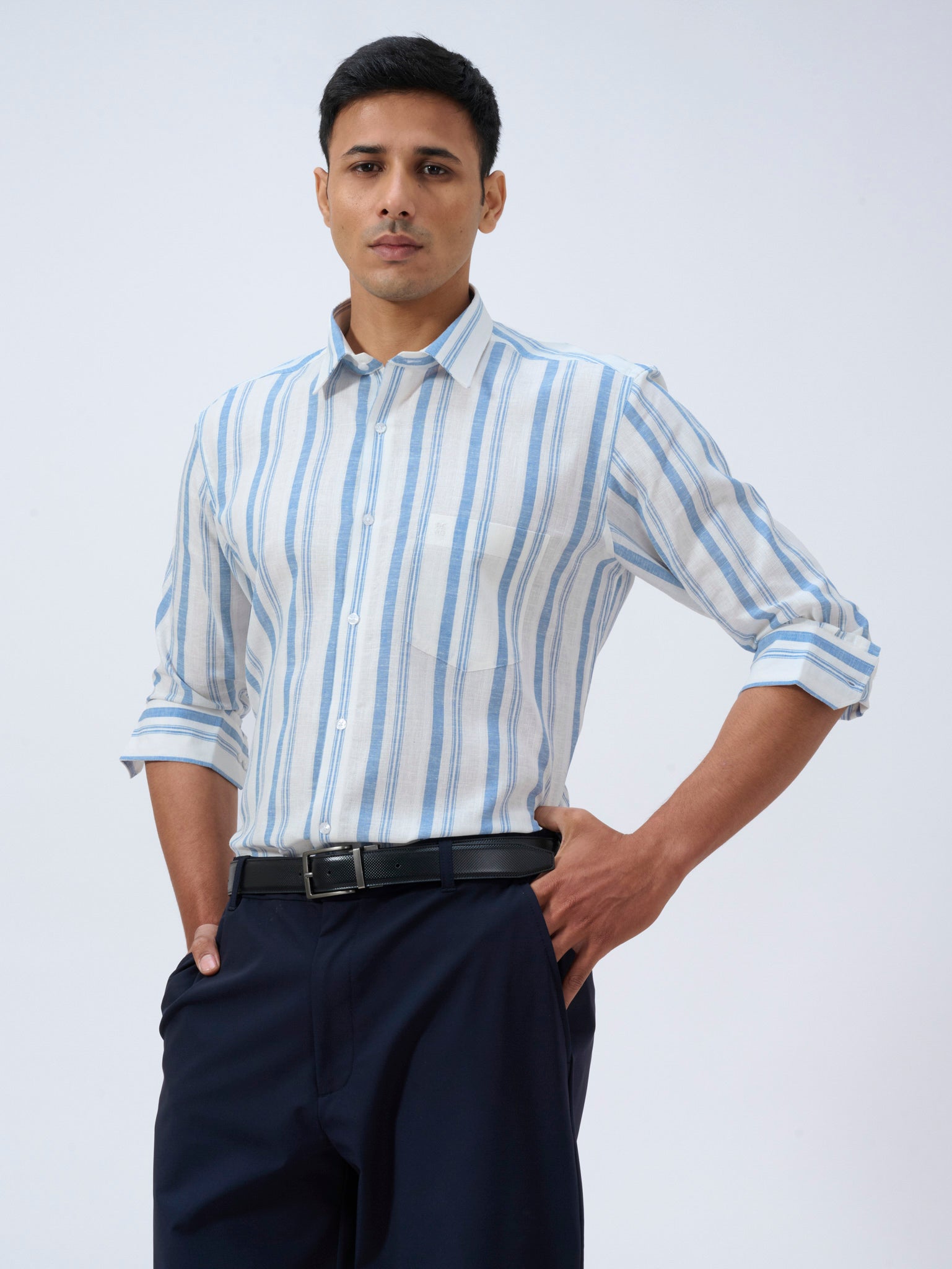 Snow White Stripe Shirt
