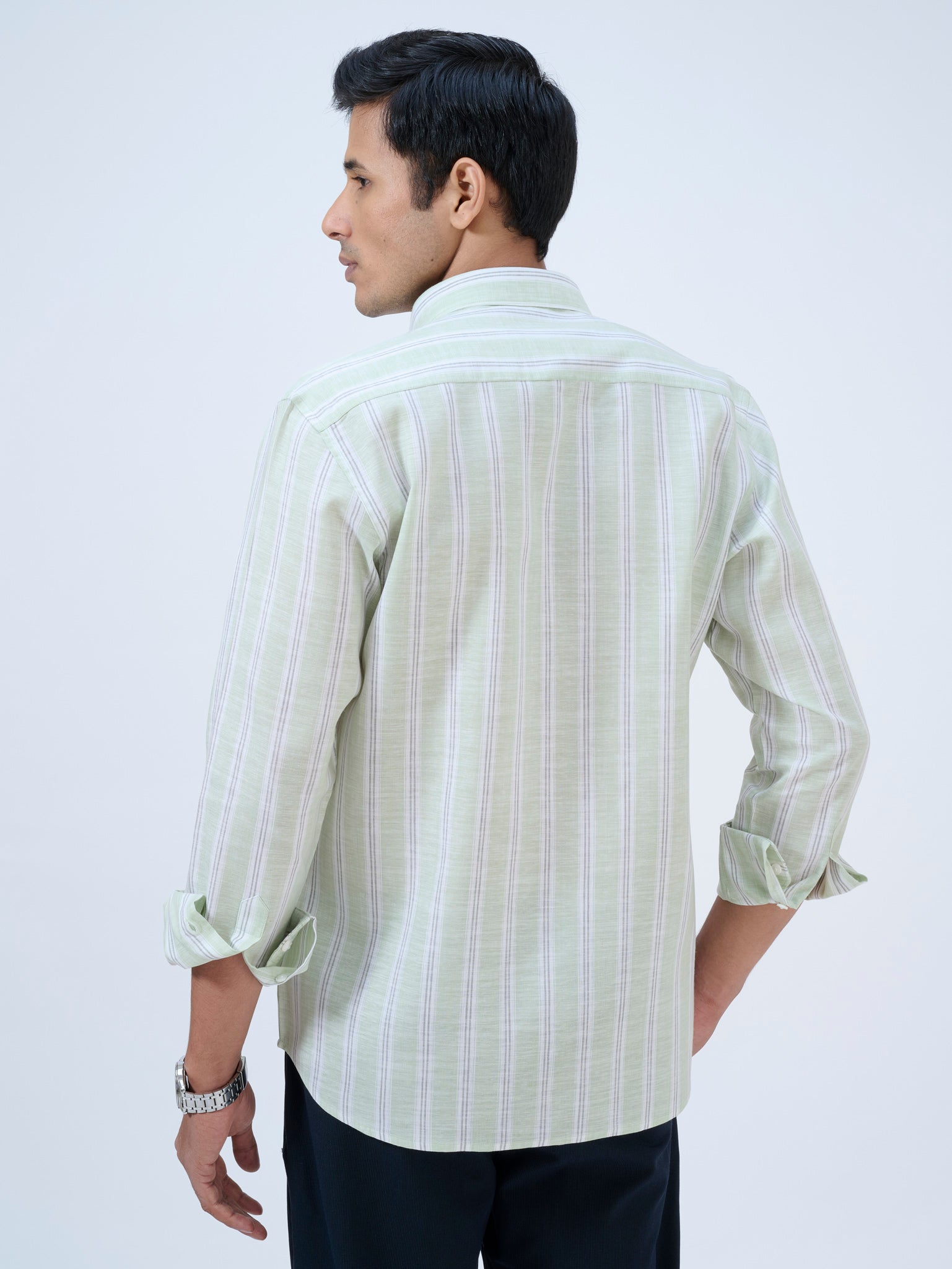 Frosted Mint Striped Shirt