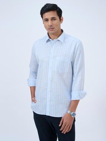 Frosted Sky Striped Shirt