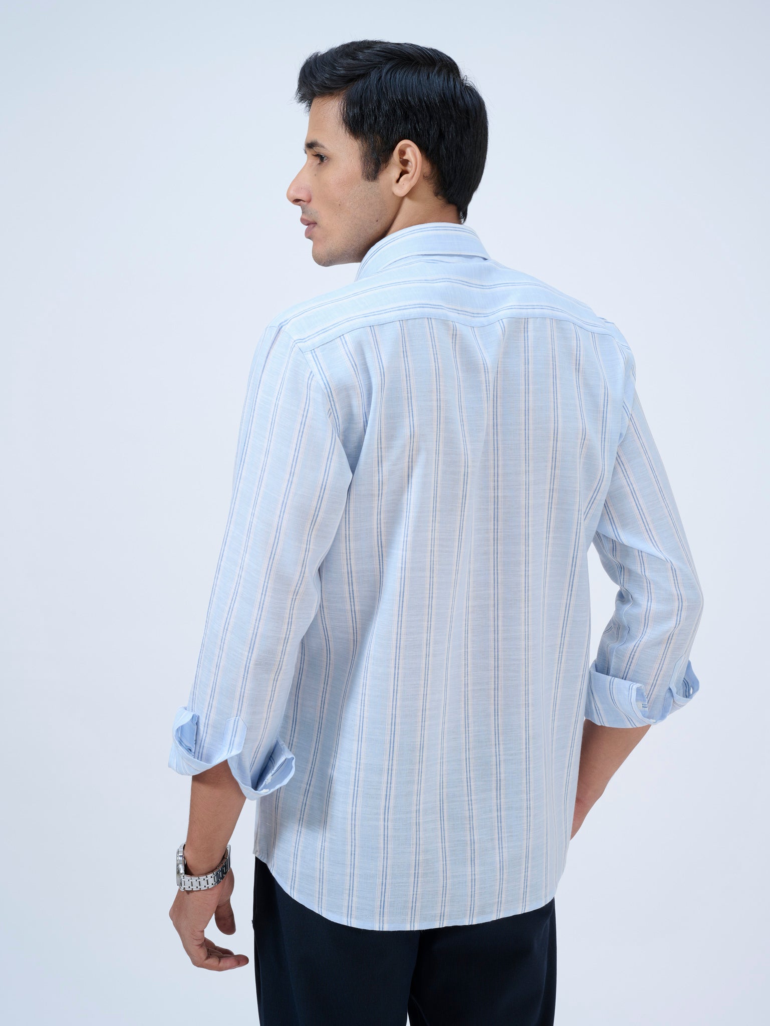 Frosted Sky Striped Shirt