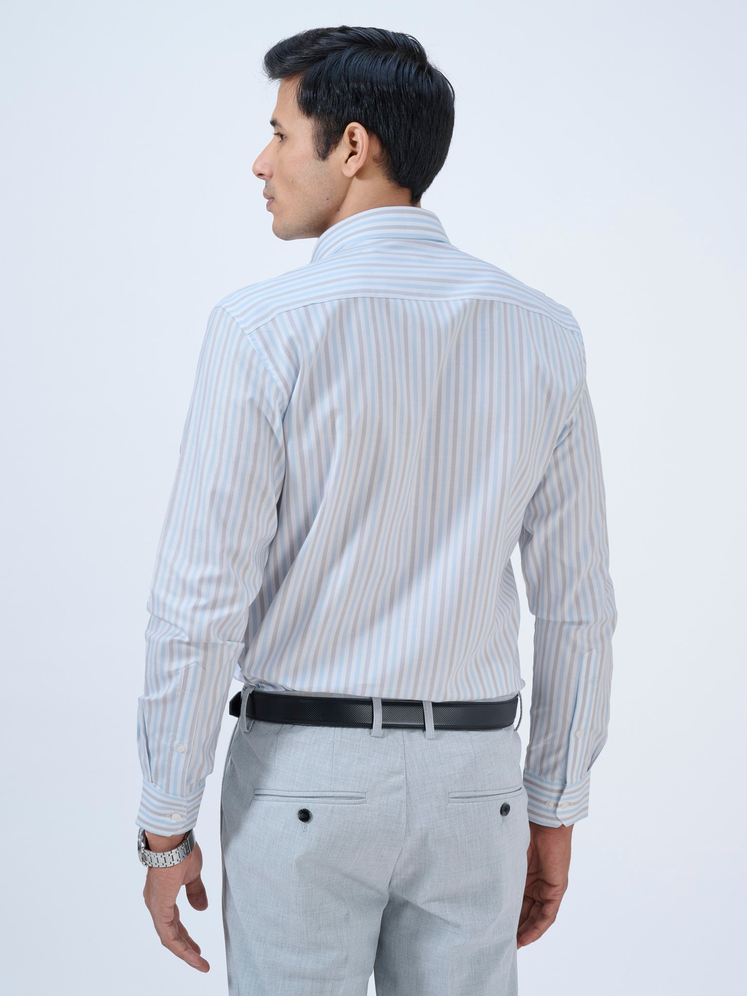 Paper White Candy Stripe Shirt