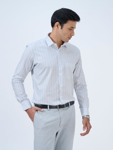 Paper White Candy Stripe Shirt