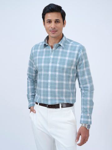 Alpine Blue Plaid Shirt