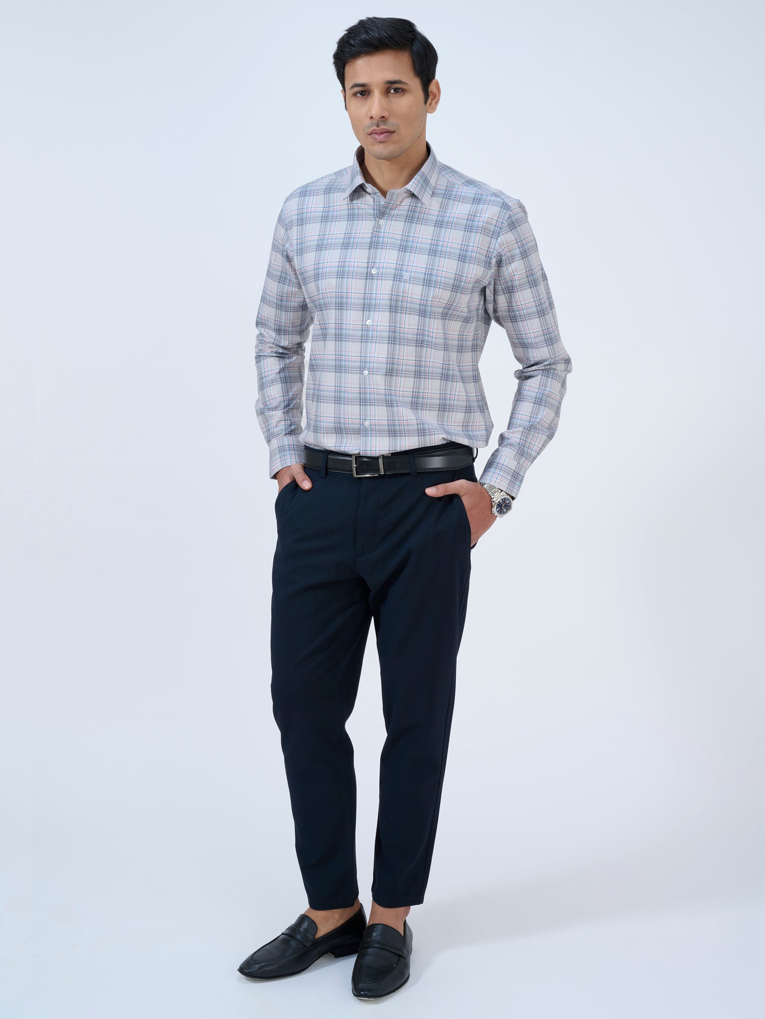 Cloud Plaid Shirt