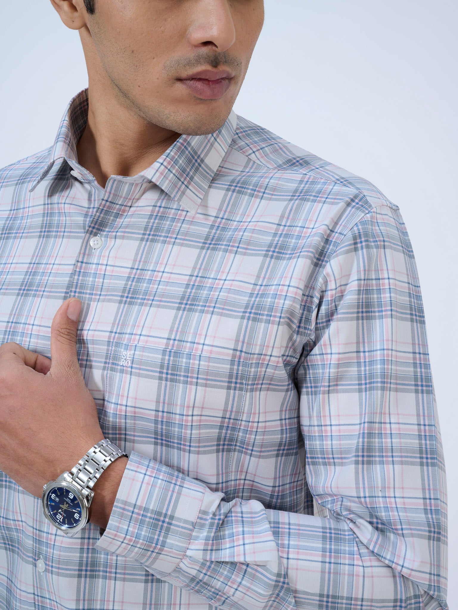 Cloud Plaid Shirt