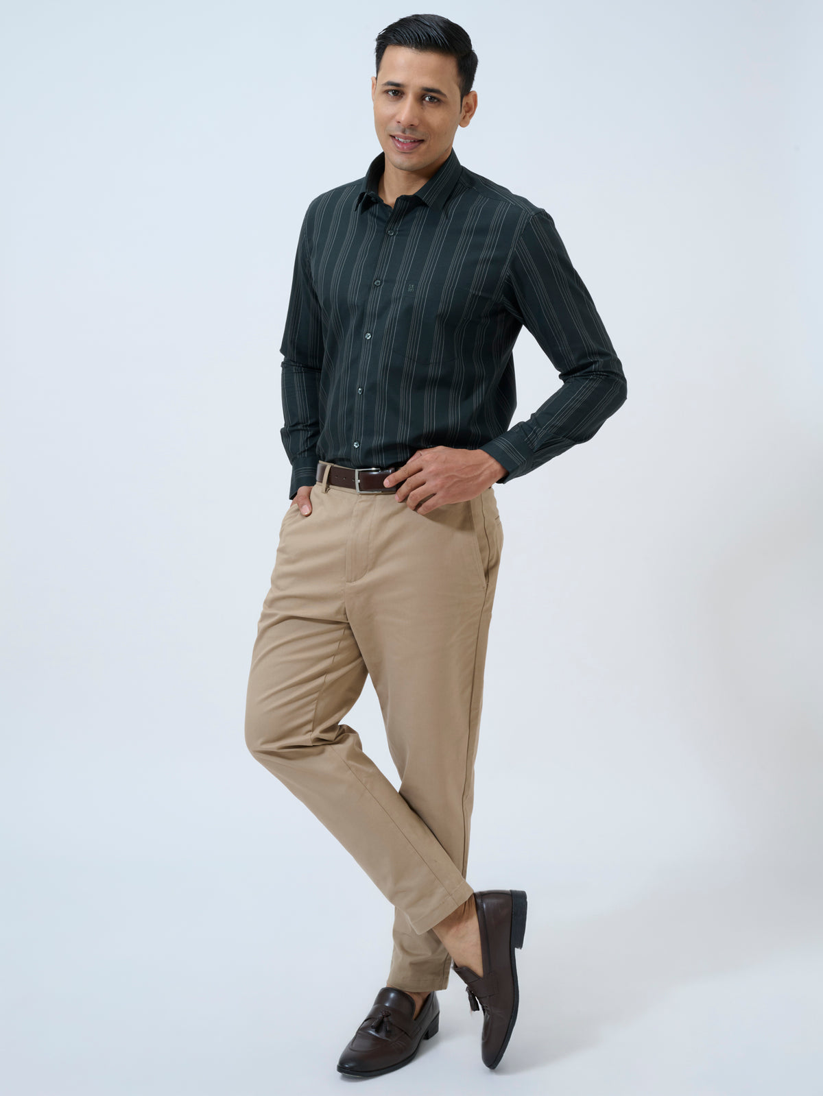 Pine Grove Striped Shirt