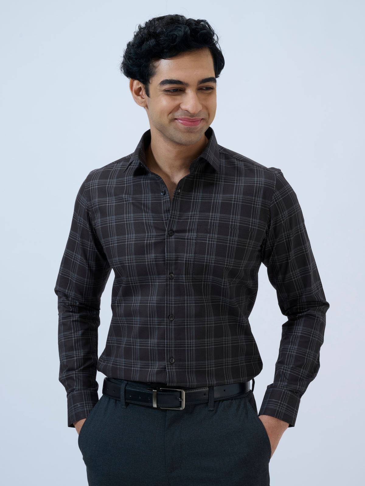 Ganache Tartan Checks Shirt