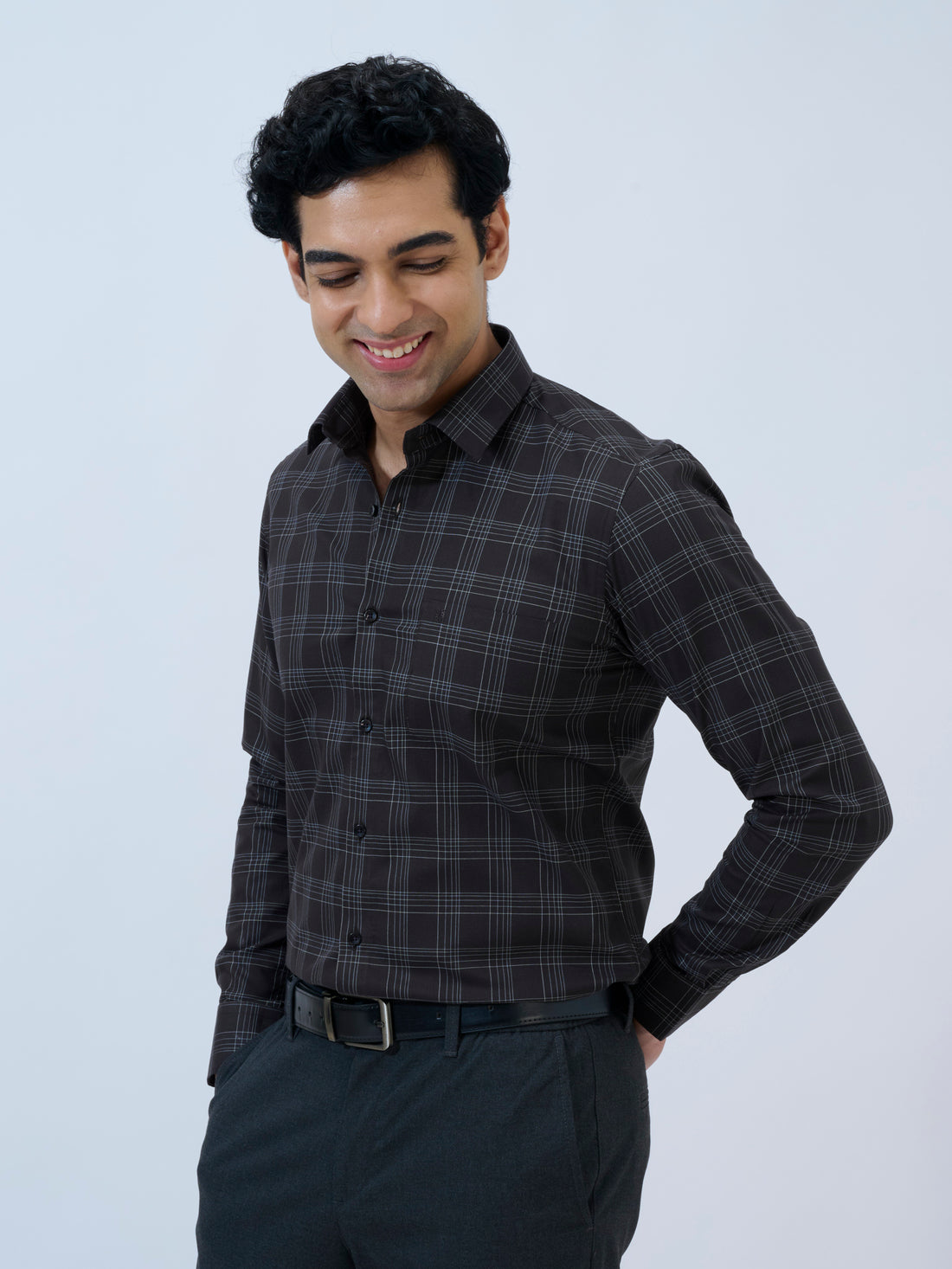 Ganache Tartan Checks Shirt