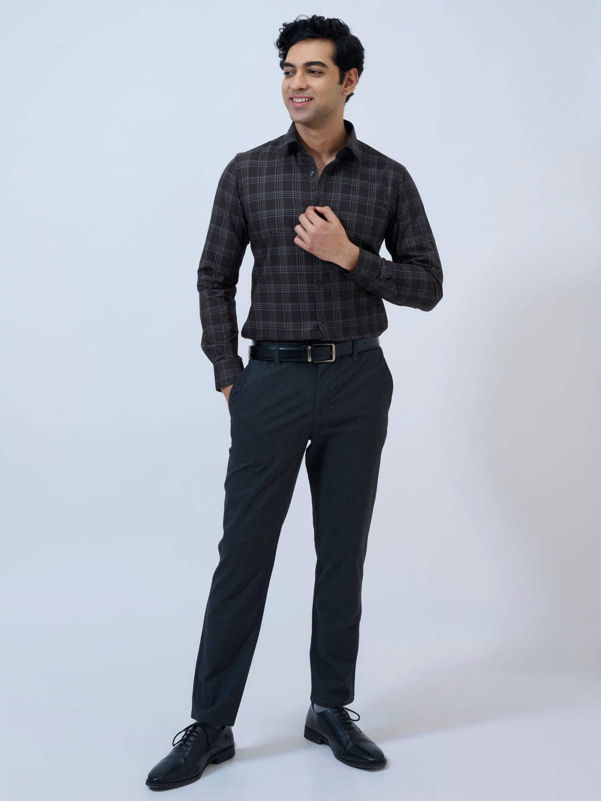 Ganache Tartan Checks Shirt