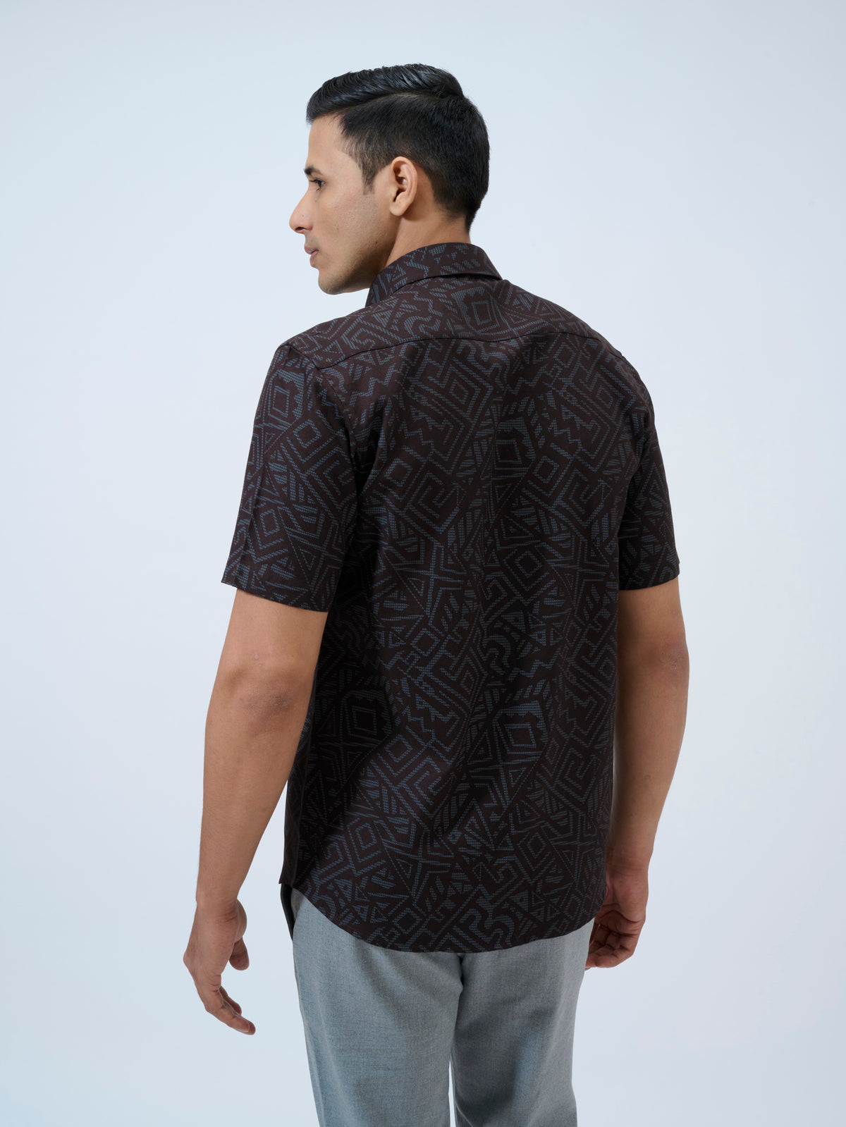 Espresso Half Sleeve Shirt