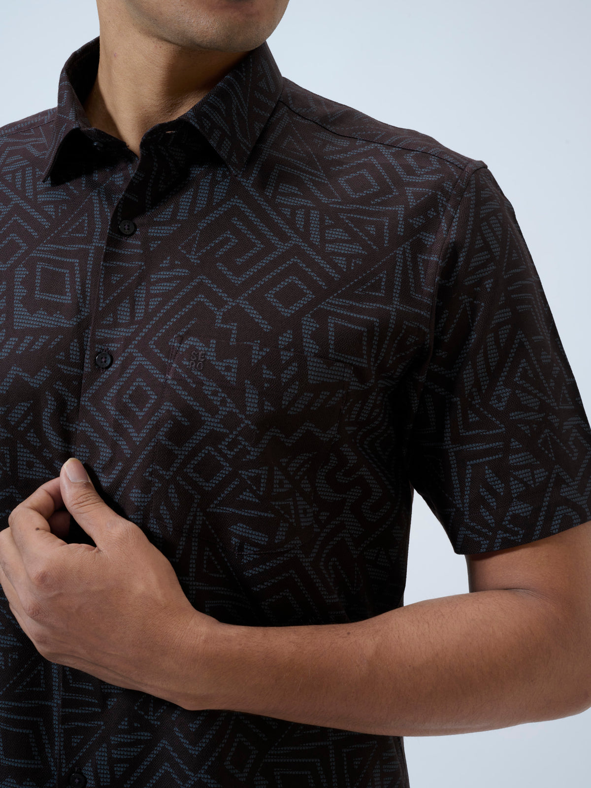 Espresso Half Sleeve Shirt