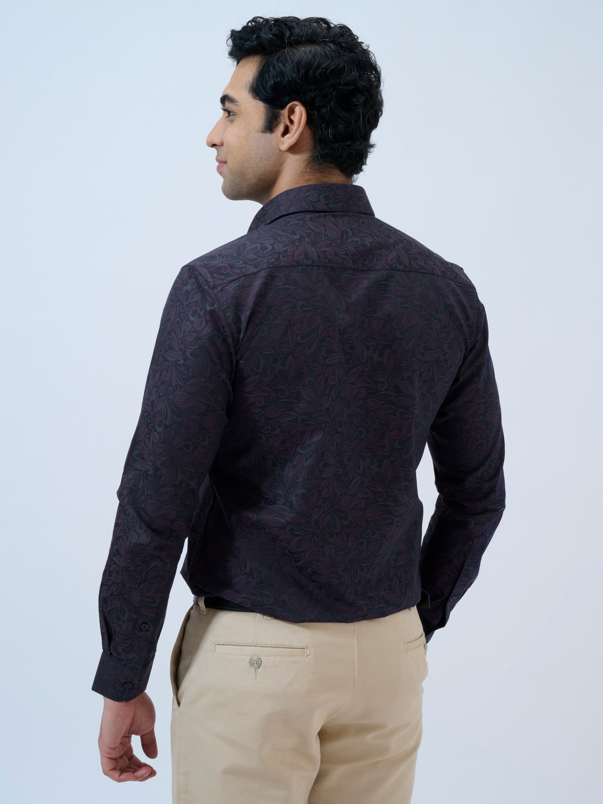 Peacoat Jacquard Shirt