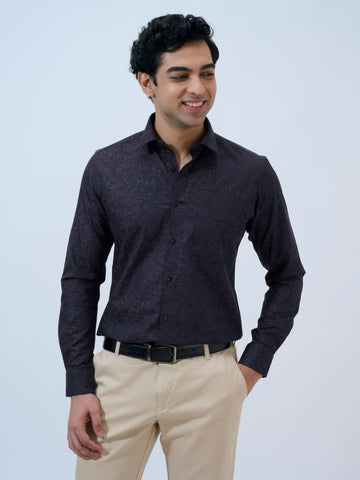 Peacoat Jacquard Shirt
