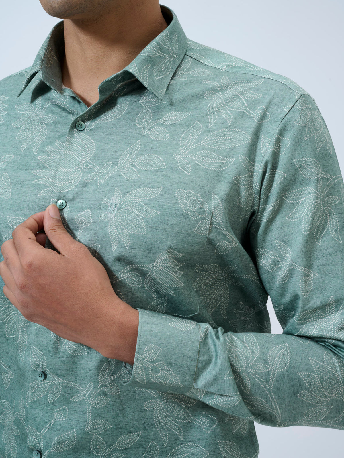 Desert Sage Floral Shirt