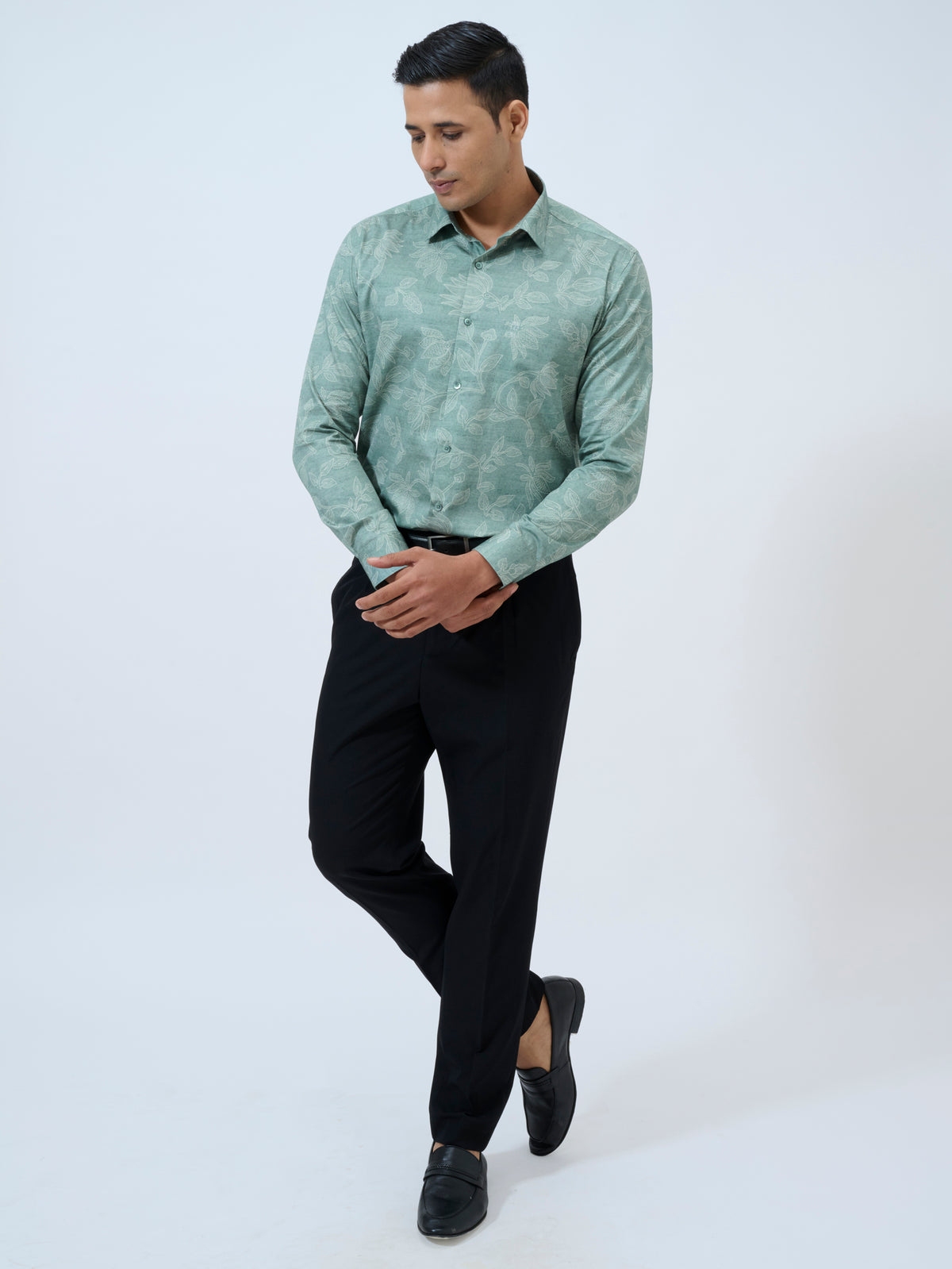 Desert Sage Floral Shirt