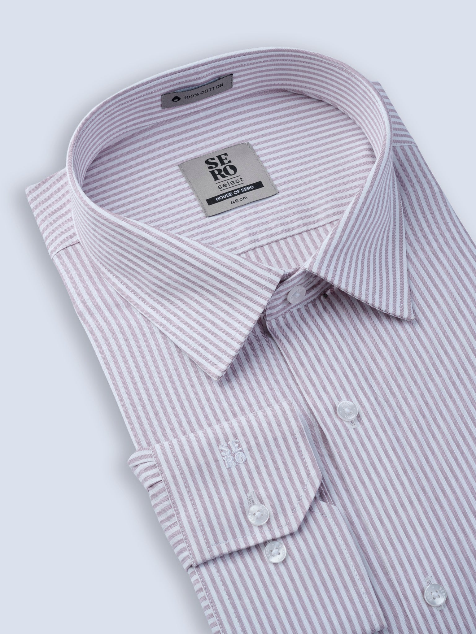 Ash Rose Herringbone Shirt