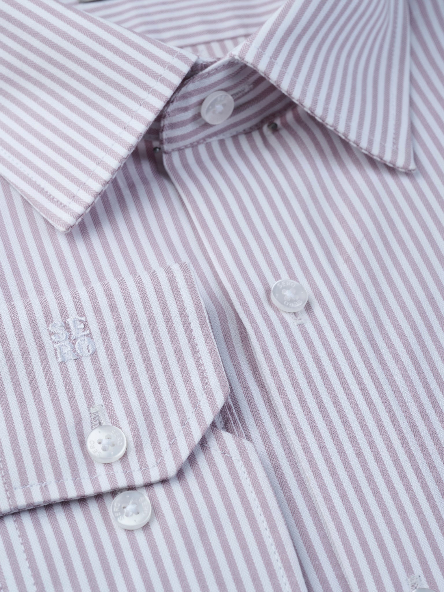 Ash Rose Herringbone Shirt