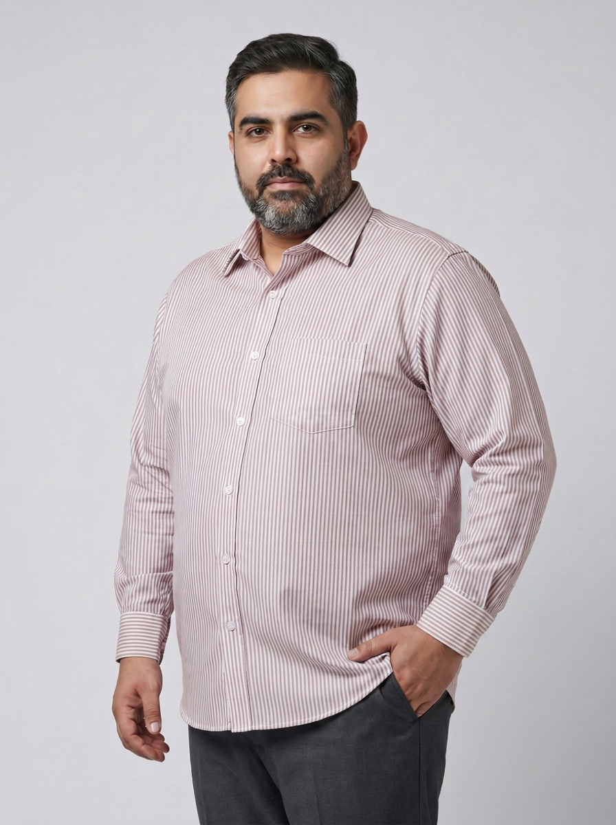 Ash Rose Herringbone Shirt