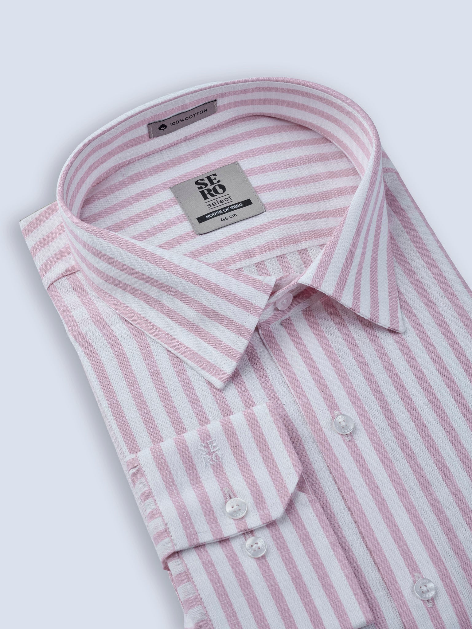 Candy Pink Stripe Shirt