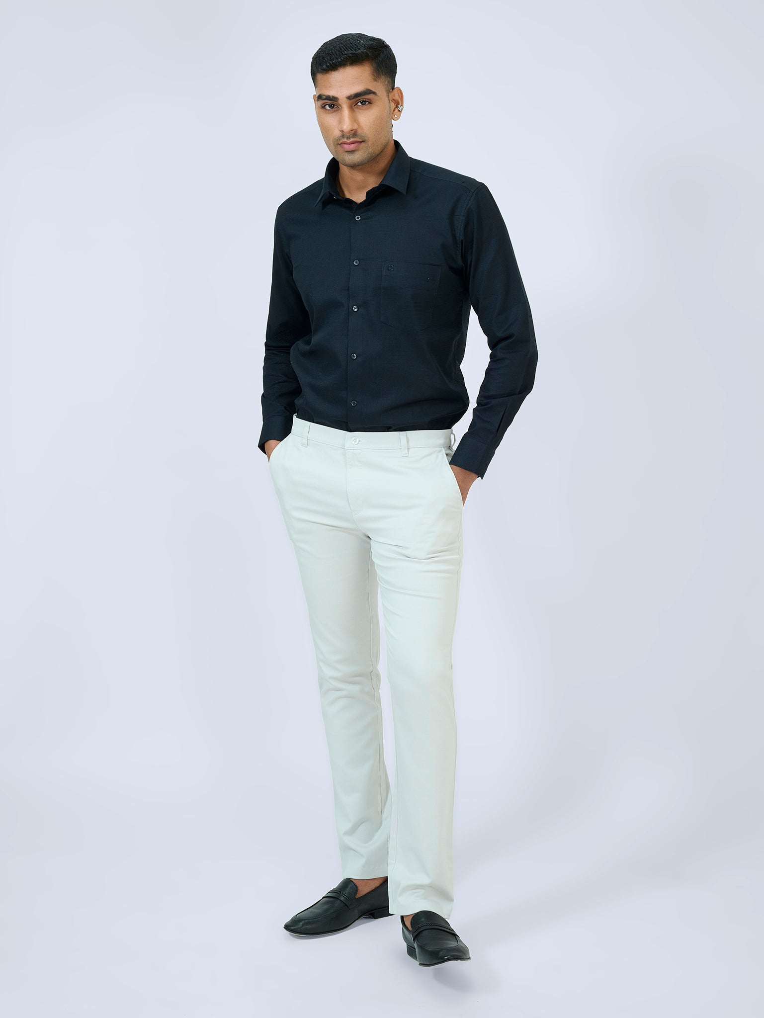Sage Mist Dobby Trousers