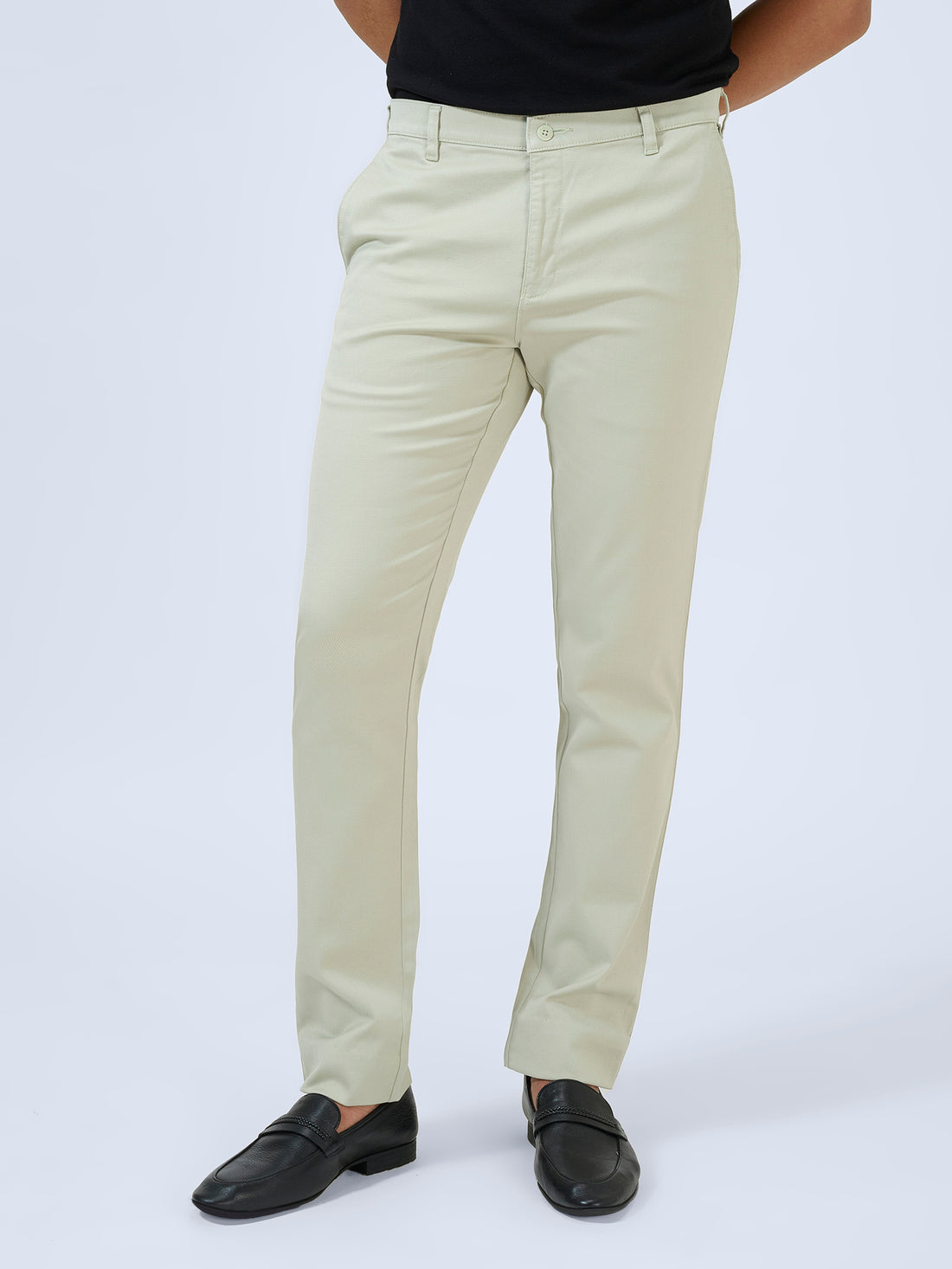 Avocado Whip Dobby Trousers