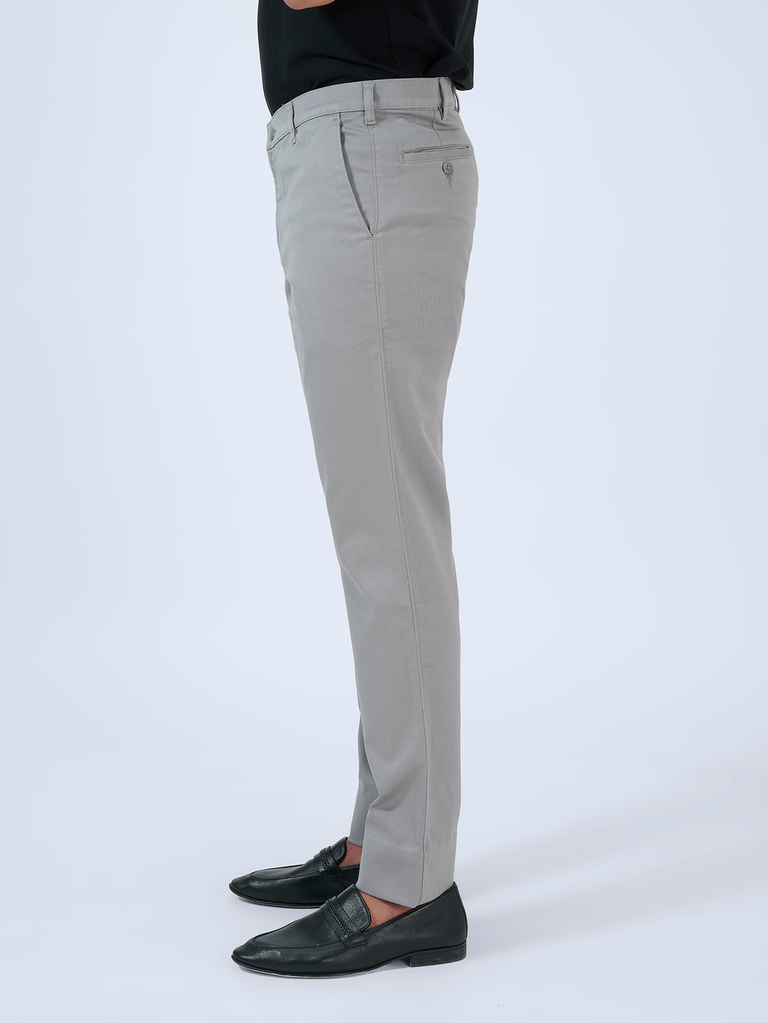Philippine Silver Dobby Trousers