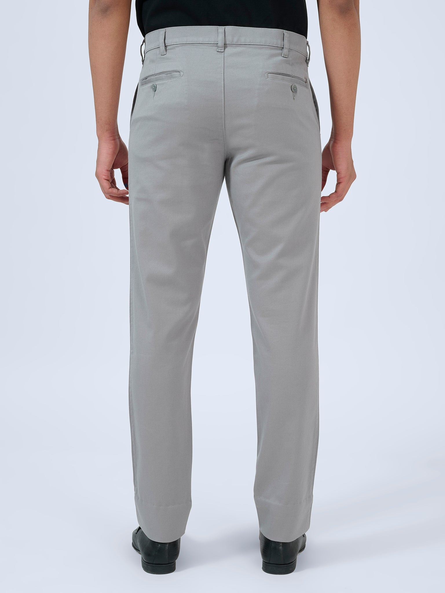 Philippine Silver Dobby Trousers