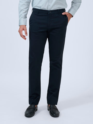 Deep Sapphire Dobby Trousers