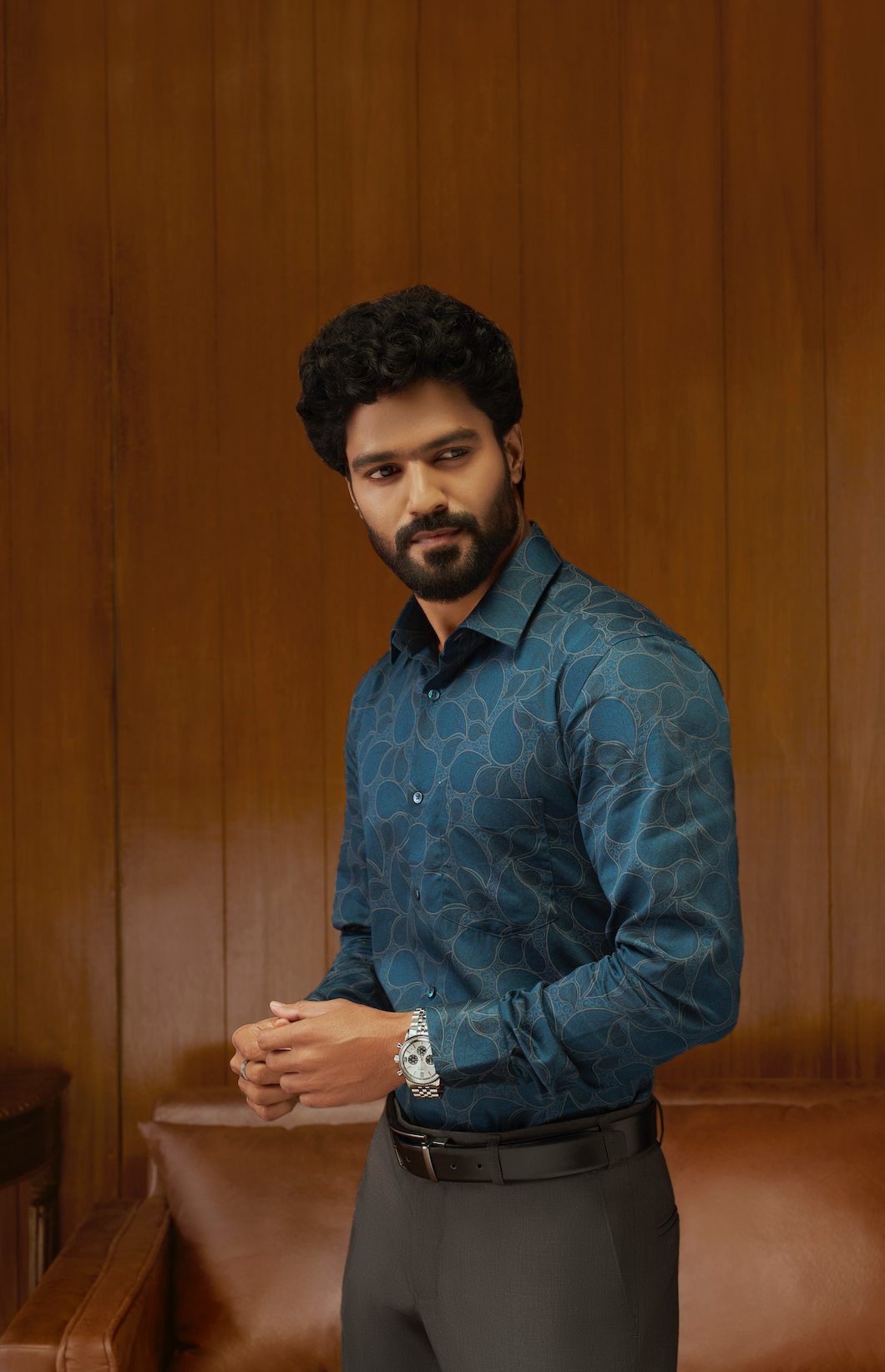 Splash Blue Shirt