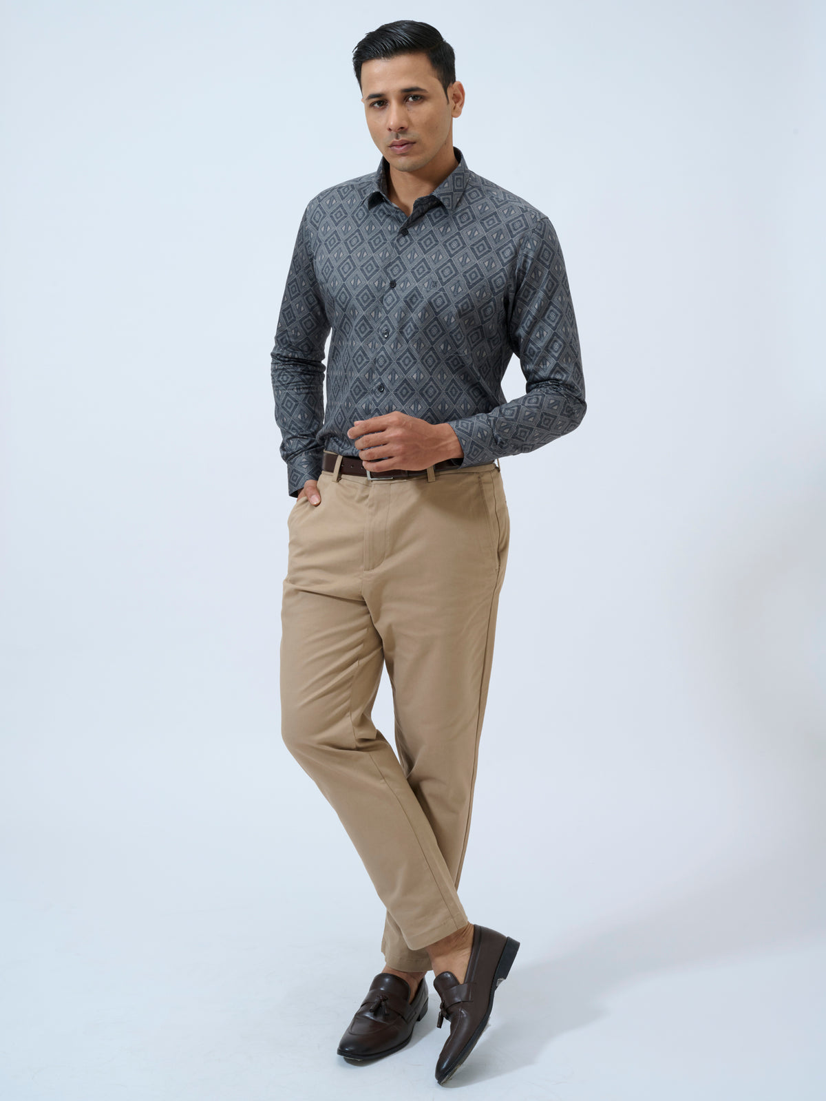 Old Navy Diamond Print Shirt