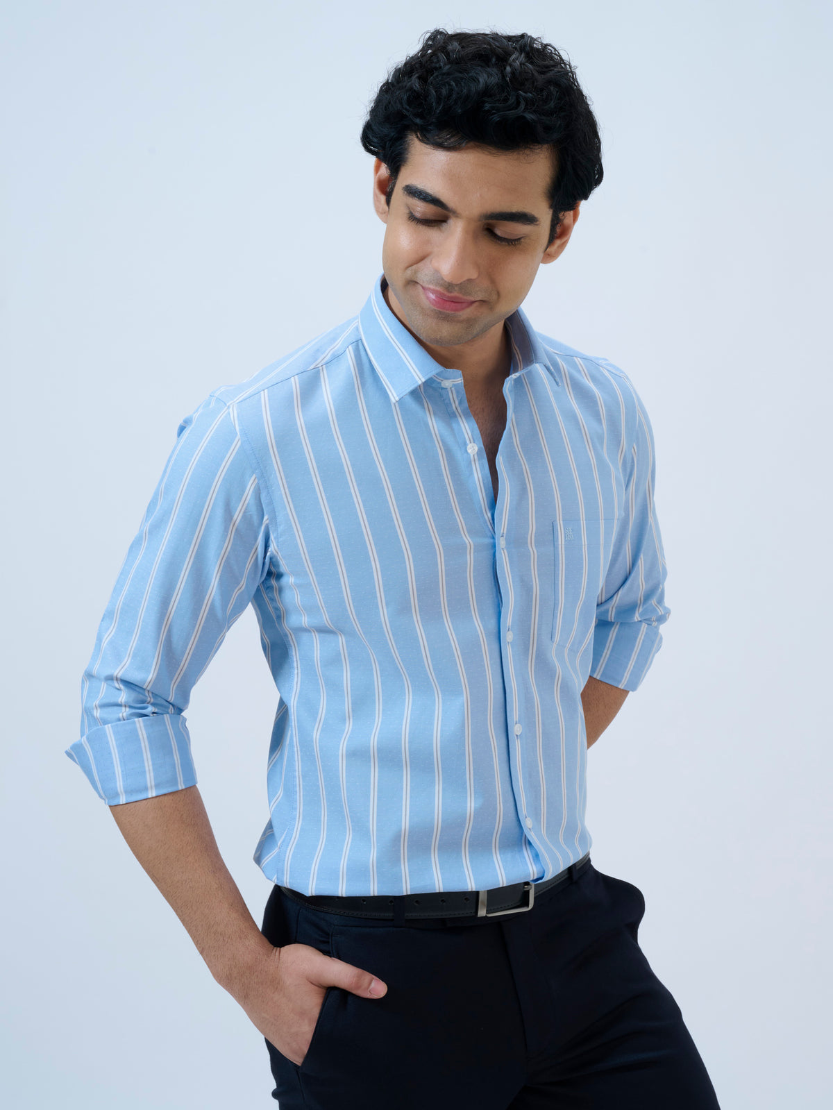 Frosted Window Stripe Shirt