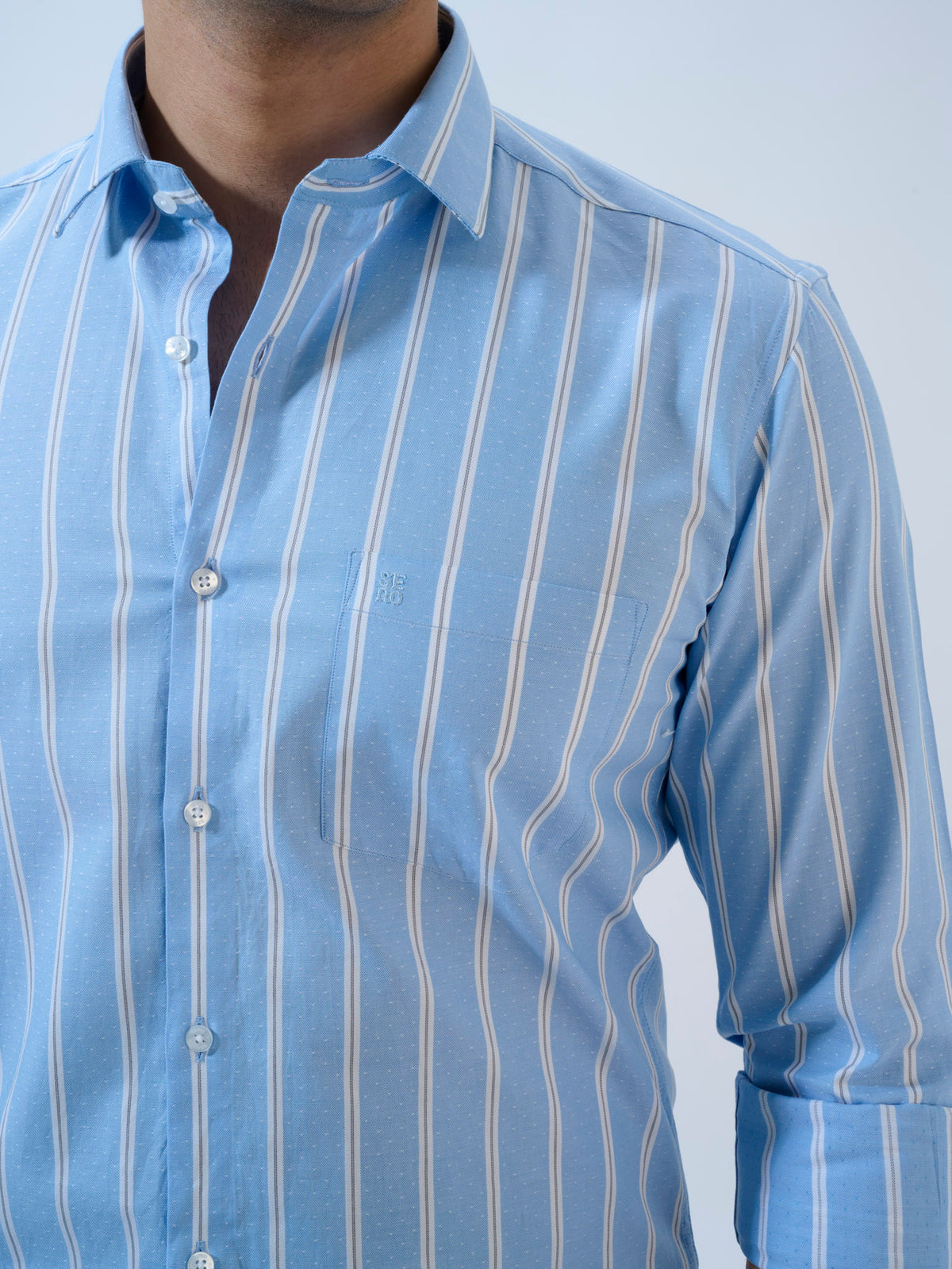 Frosted Window Stripe Shirt