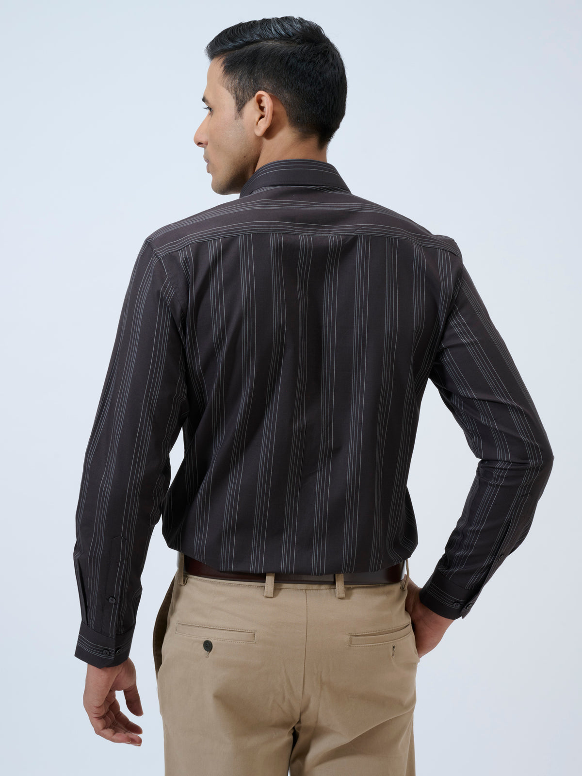 Chocolate Torte Striped Shirt